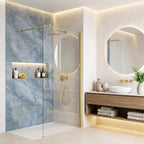 Sprchová zástena Rea Flexi Transparent / Gold 130  5