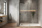 Sprchová zástena Rea Flexi Transparent / Black 130  5