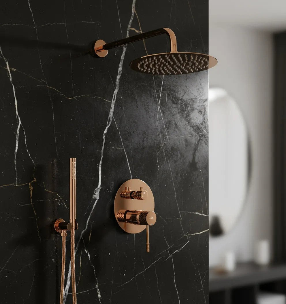 Podomietková sprchová súprava Rea Lungo Diamond Copper + BOX  5