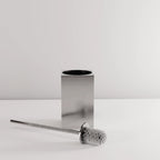 Kovový stojan na WC s kefou B110 BRUSH STEEL  5