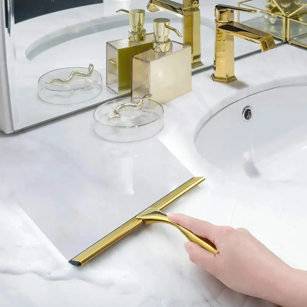 Stierka do kúpeľne Brush Gold  5