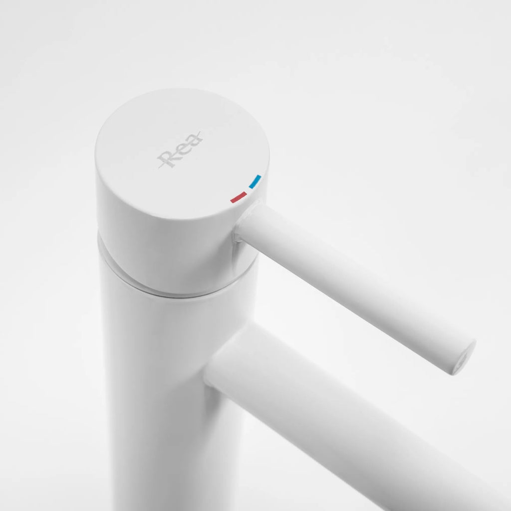 Umývadlový faucet Rea Lungo White High  5