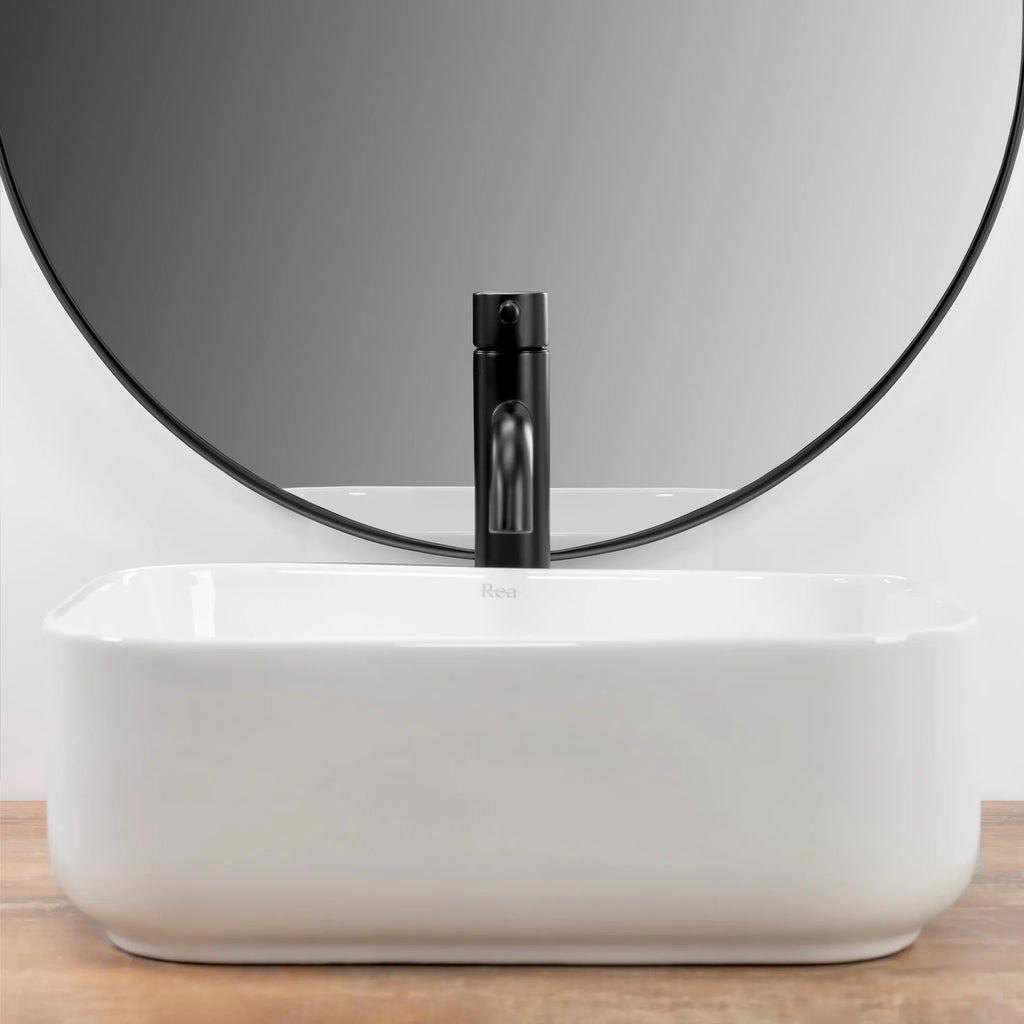 Umývadlo na dosku Rea Demi Mini White  5