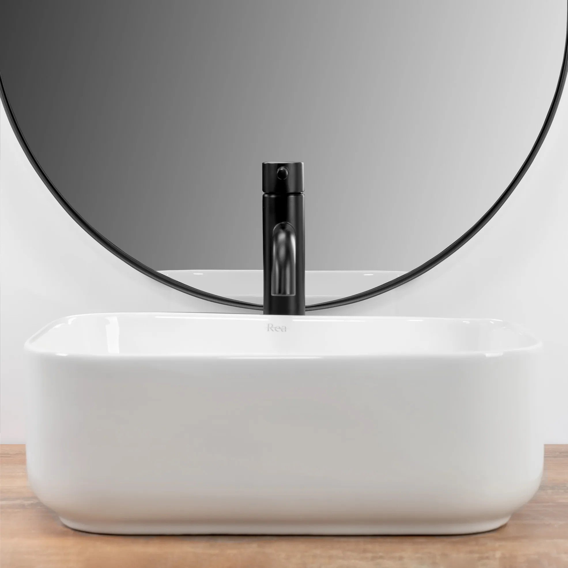 Umývadlo na dosku Rea Demi Mini White  5