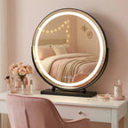 Zrkadlo LED MAKE-UP Black 50 cm  5