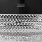 Umývadlo na dosku REA CRISTAL - priehľadné  5