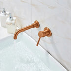 Podomietková umývadlová batéria REA LUNGO Long Copper Brush + BOX  5