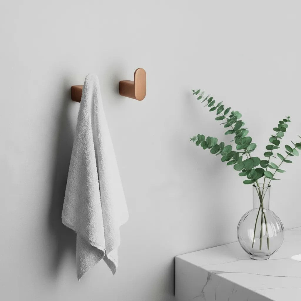 Sada kúpeľňových doplnkov Mati Brush Copper 4 kusy  5