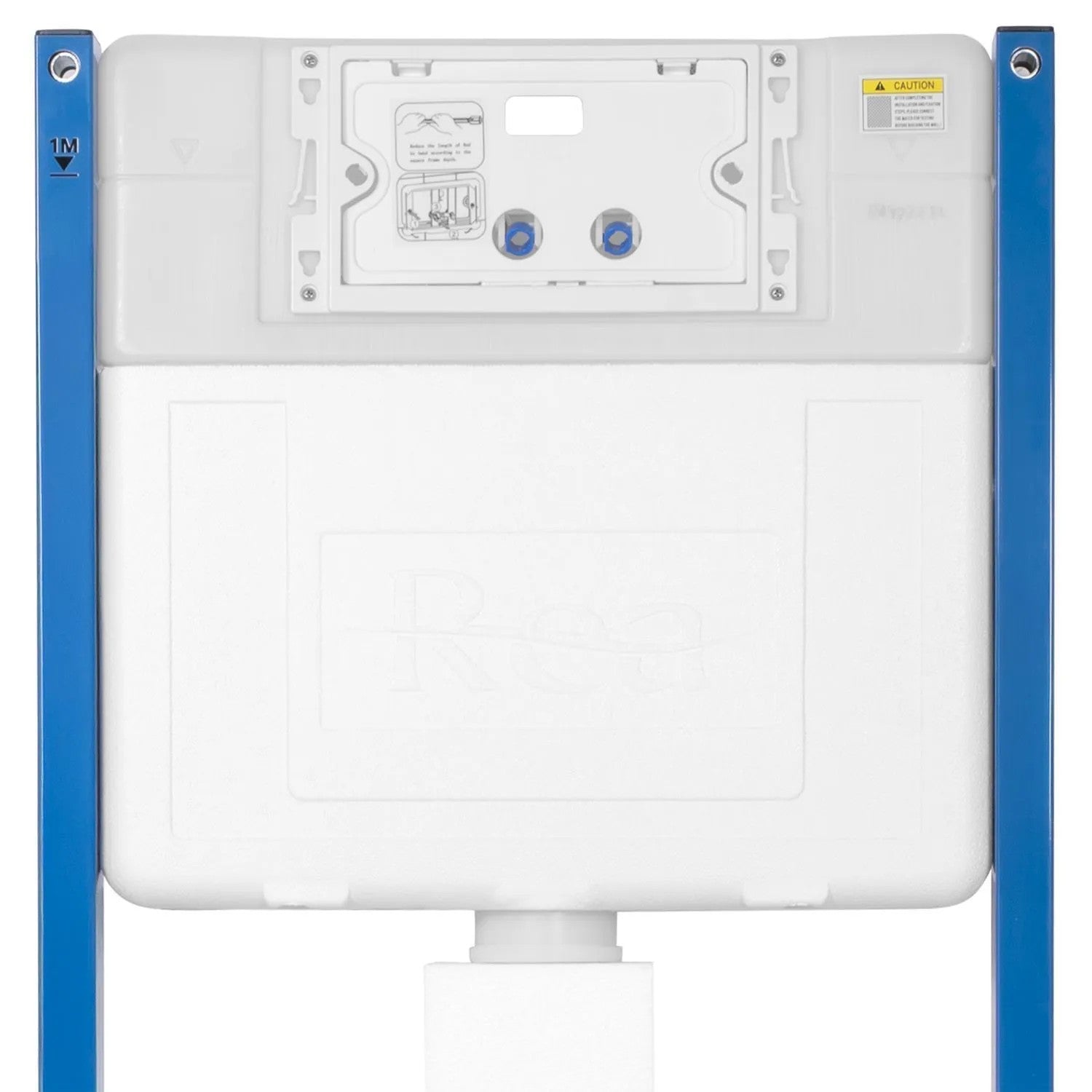 Podomietkový WC systém K011A-Q + tlačidlá HD Chrome  5