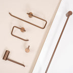 Kúpeľňový vešiak 9711A Prism Brush Copper  5