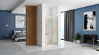 Sprchové dvere REA Rapid Fold 80 Gold  5