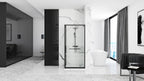 Sprchovací kút Rea Space In Black 80x100 Bez sprchovej vaničky 5