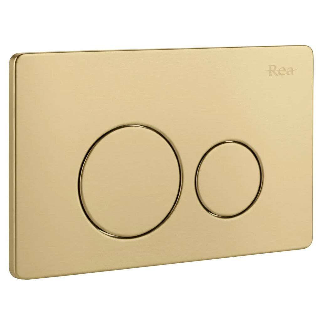 Podomietkový WC systém K011A-Q + tlačidlá I Brush Gold  5