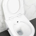 Závesná WC misa REA Carlo Lux Rimless s funkciou bidetu  5