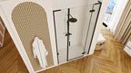 Sprchové dvere Rea Hugo 130 Black  5