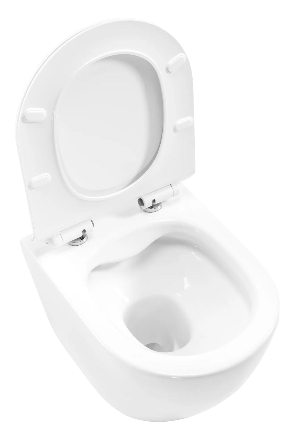 Sada závesnej WC misy REA CARLO Flat Mini Rimless + závesného Bidetu REA CARLO Mini  5