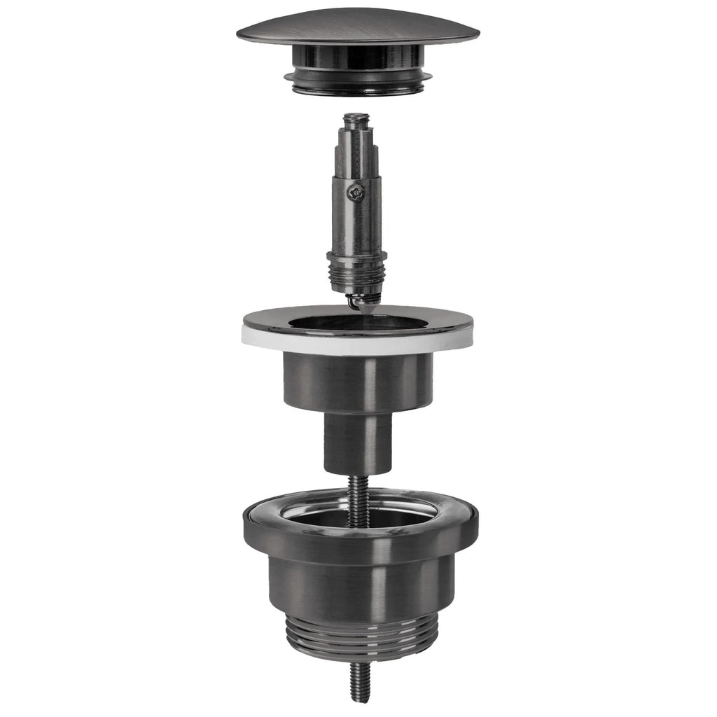 Umyvadlový sifon s univerzální výpustí click-clack Titan  5