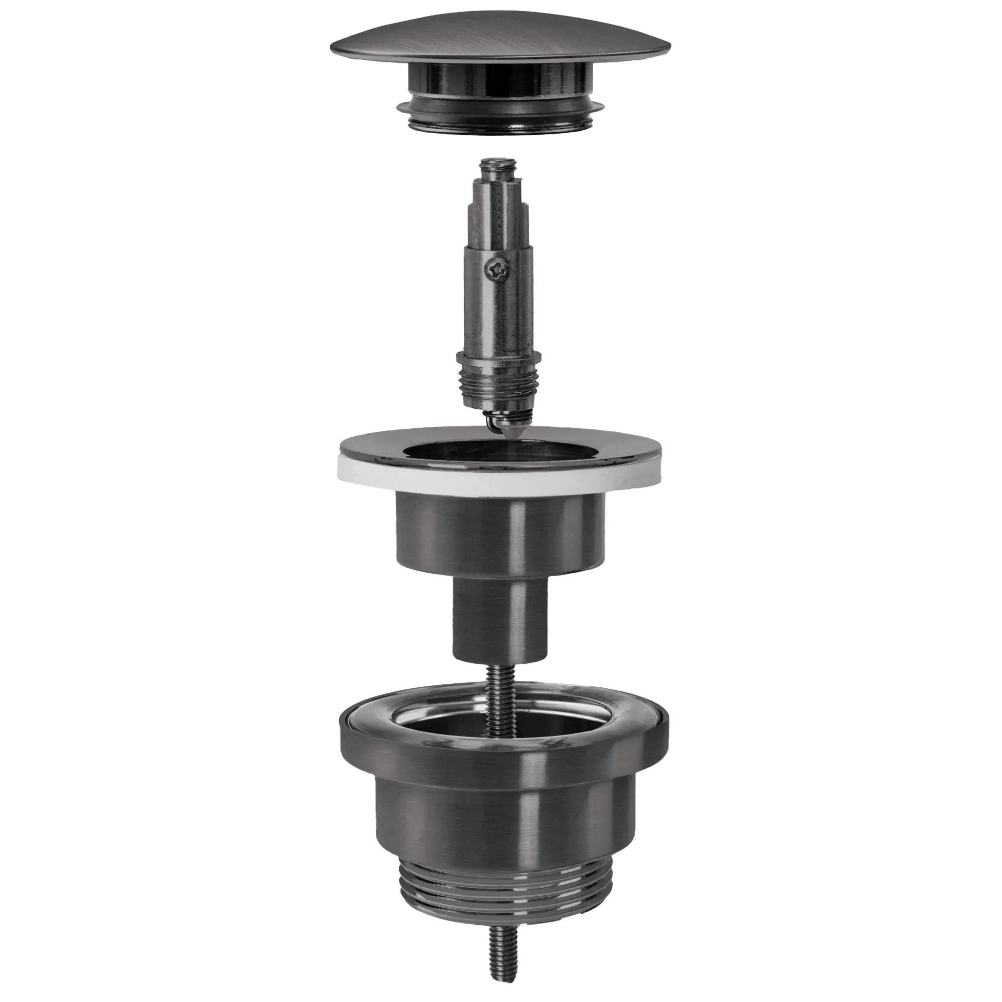 Umyvadlový sifon s univerzální výpustí click-clack Titan  5