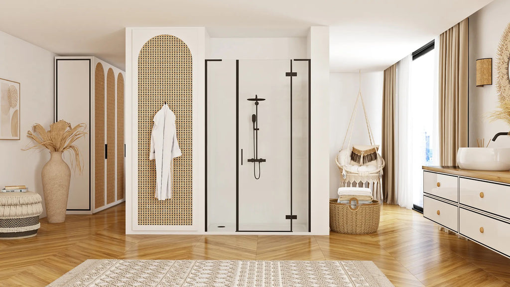 Sprchové dvere Rea Hugo 110 Black  5