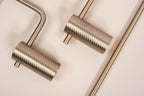 Kúpeľňový vešiak 9706 Prism Brush Gold  5