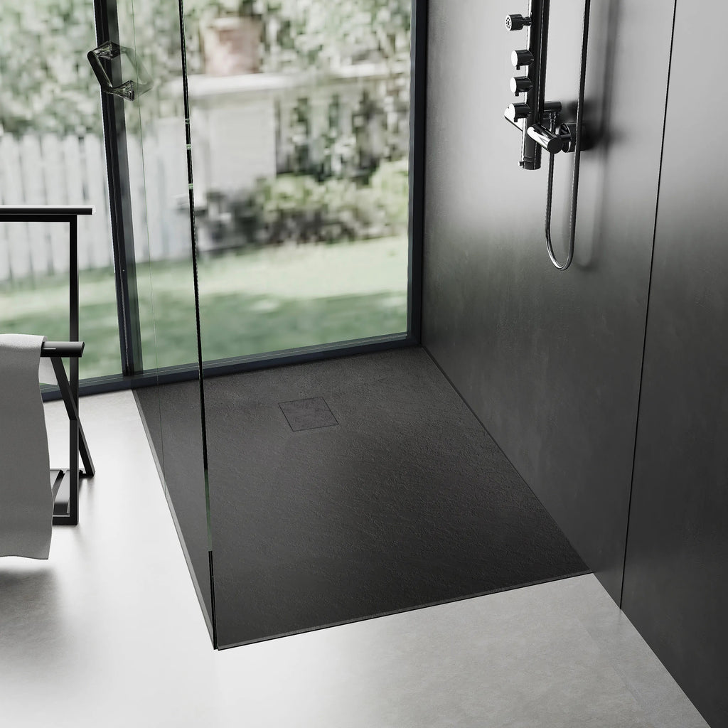 Sprchová vanička Magnum Black 120x90  5