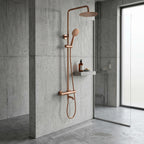 Sprchová sada s termostatom REA LUNGO Diamond - Copper Brush  5