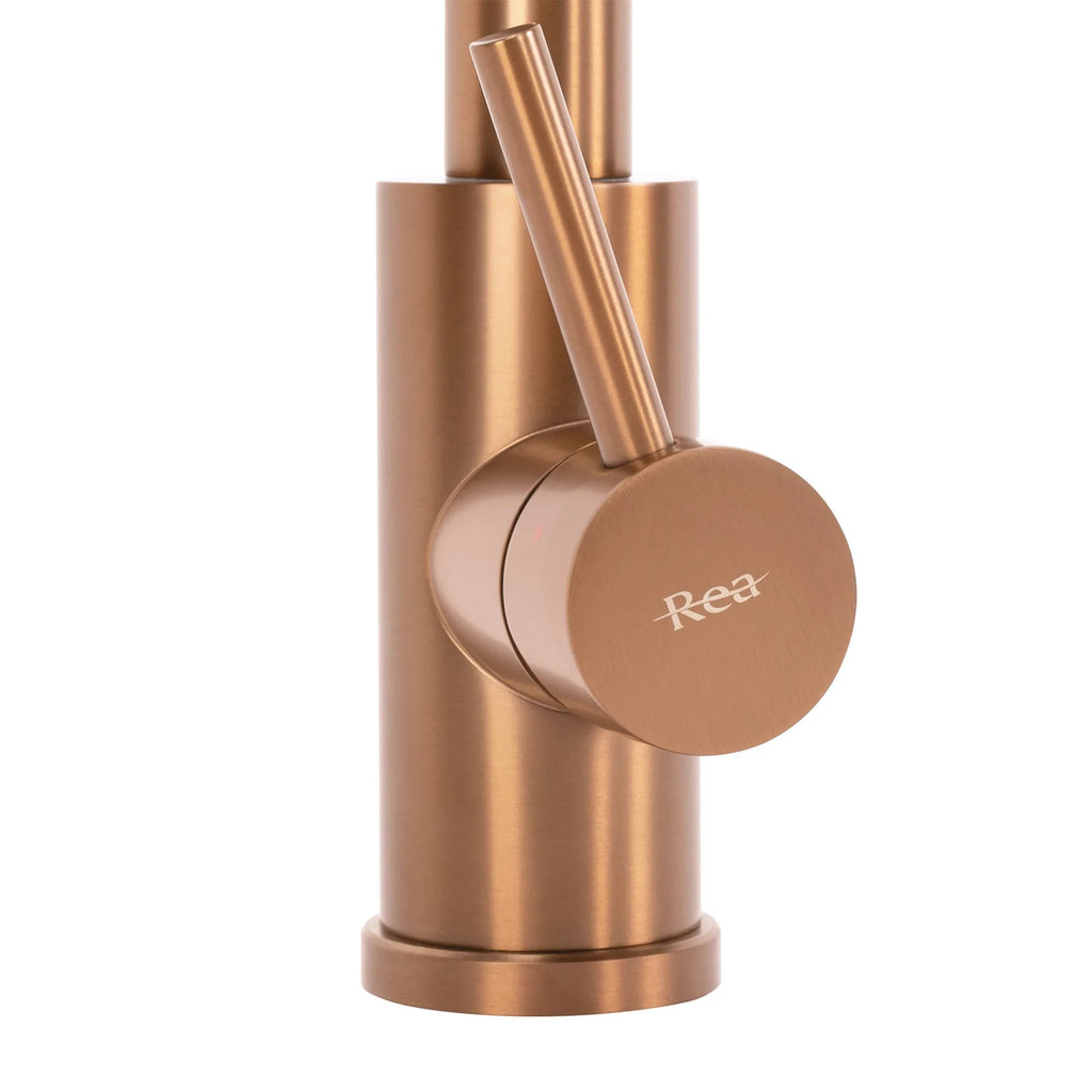 Kuchynská batéria Rea Fresh Brush Copper  5