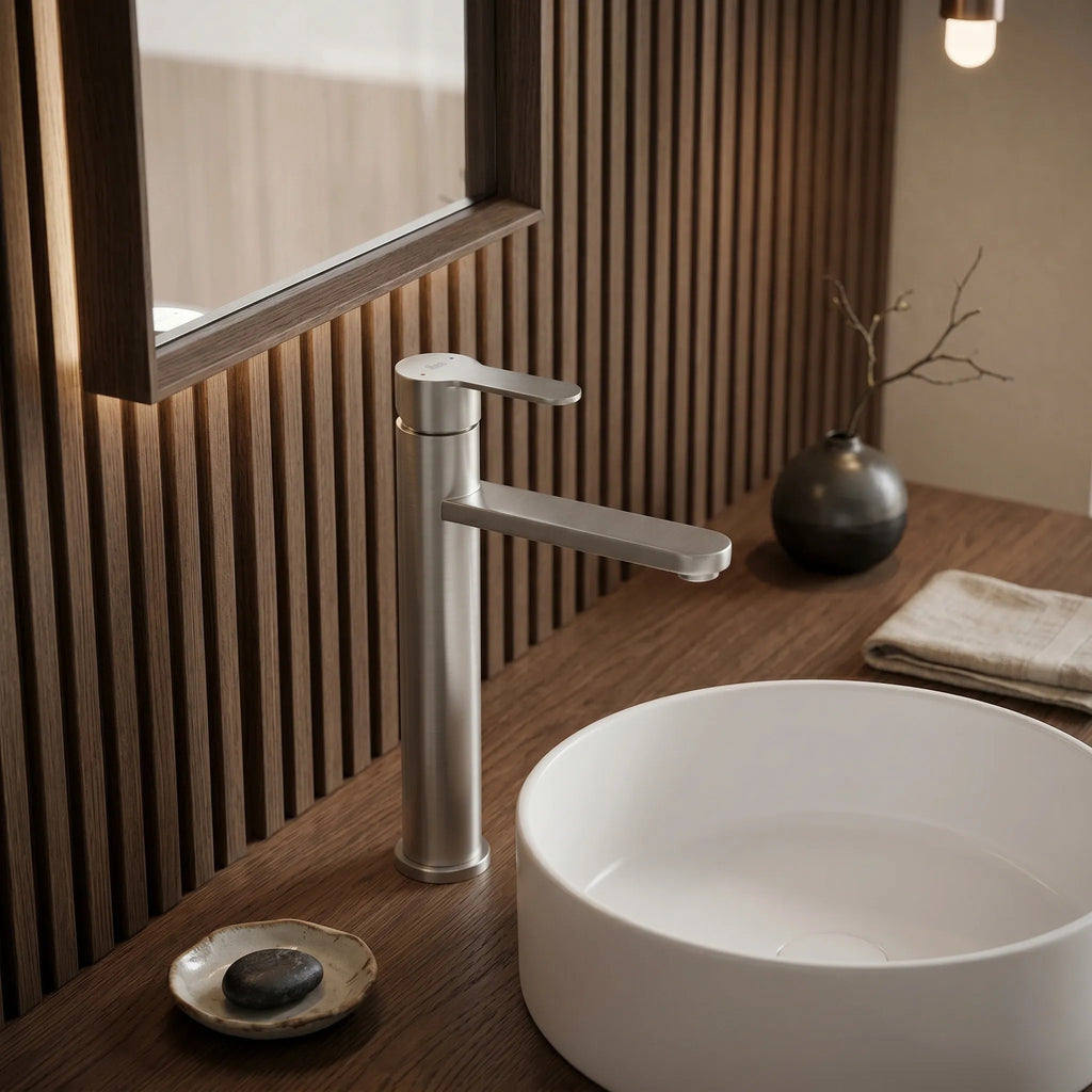 Kúpeľňová batéria Rea Arcos Brush Nickel  5