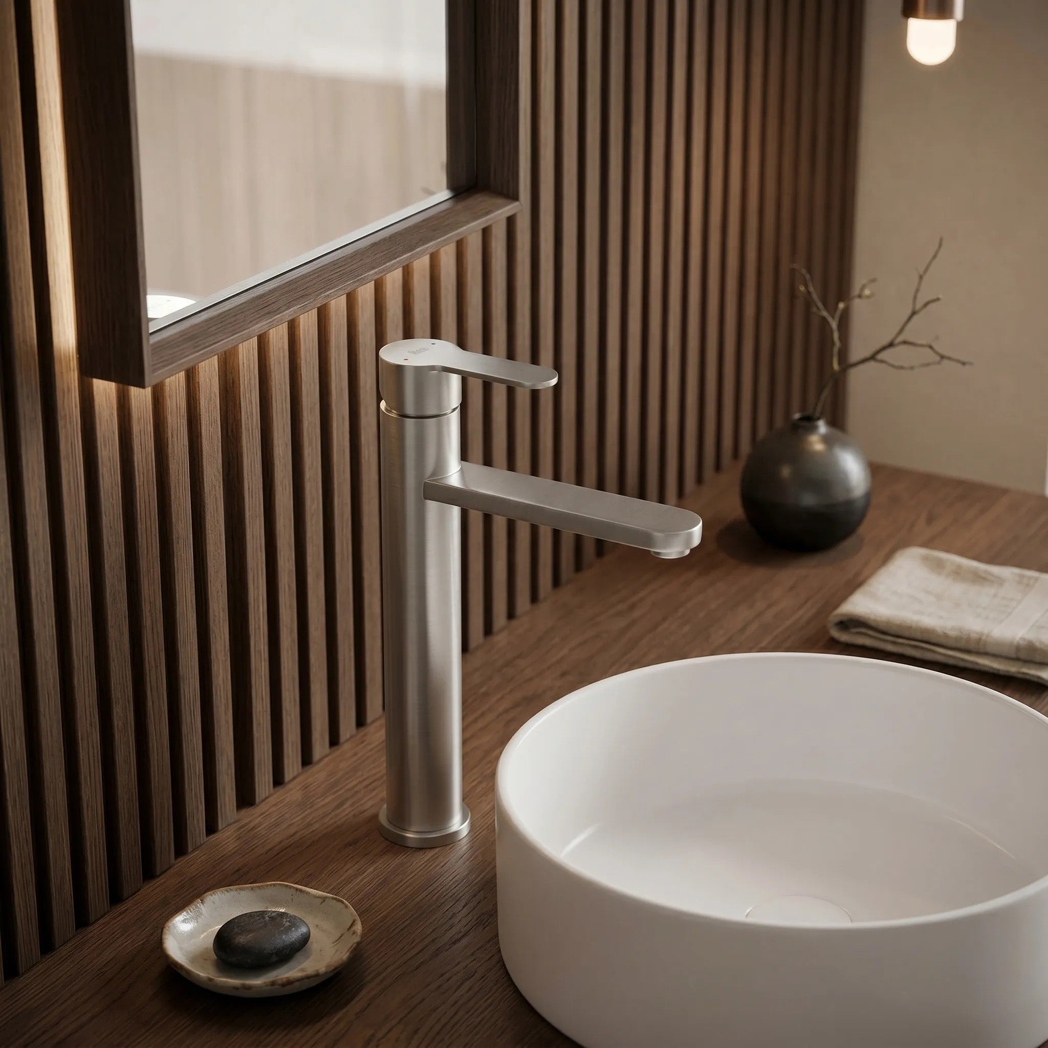 Kúpeľňová batéria Rea Arcos Brush Nickel  5