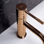 Rea Lungo Diamond umývadlová batéria Copper Low  5