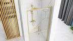 Sprchové dvere REA Rapid Slide 120 Gold Brush  5