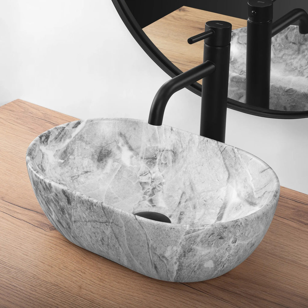 Umývadlo na dosku Rea AMELIA MINI STONE MATT  5