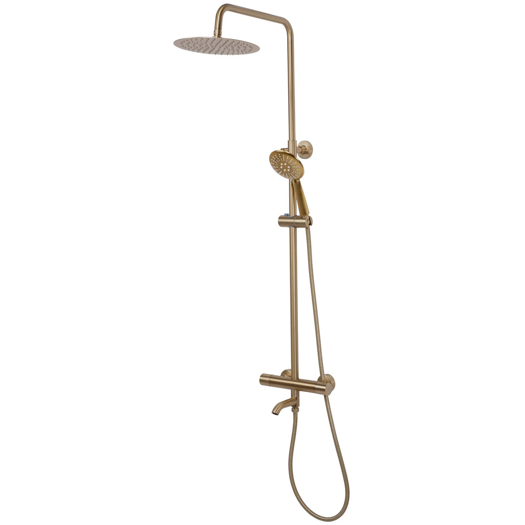 Sprchový set s termostatom REA LUNGO Gold Brush  5