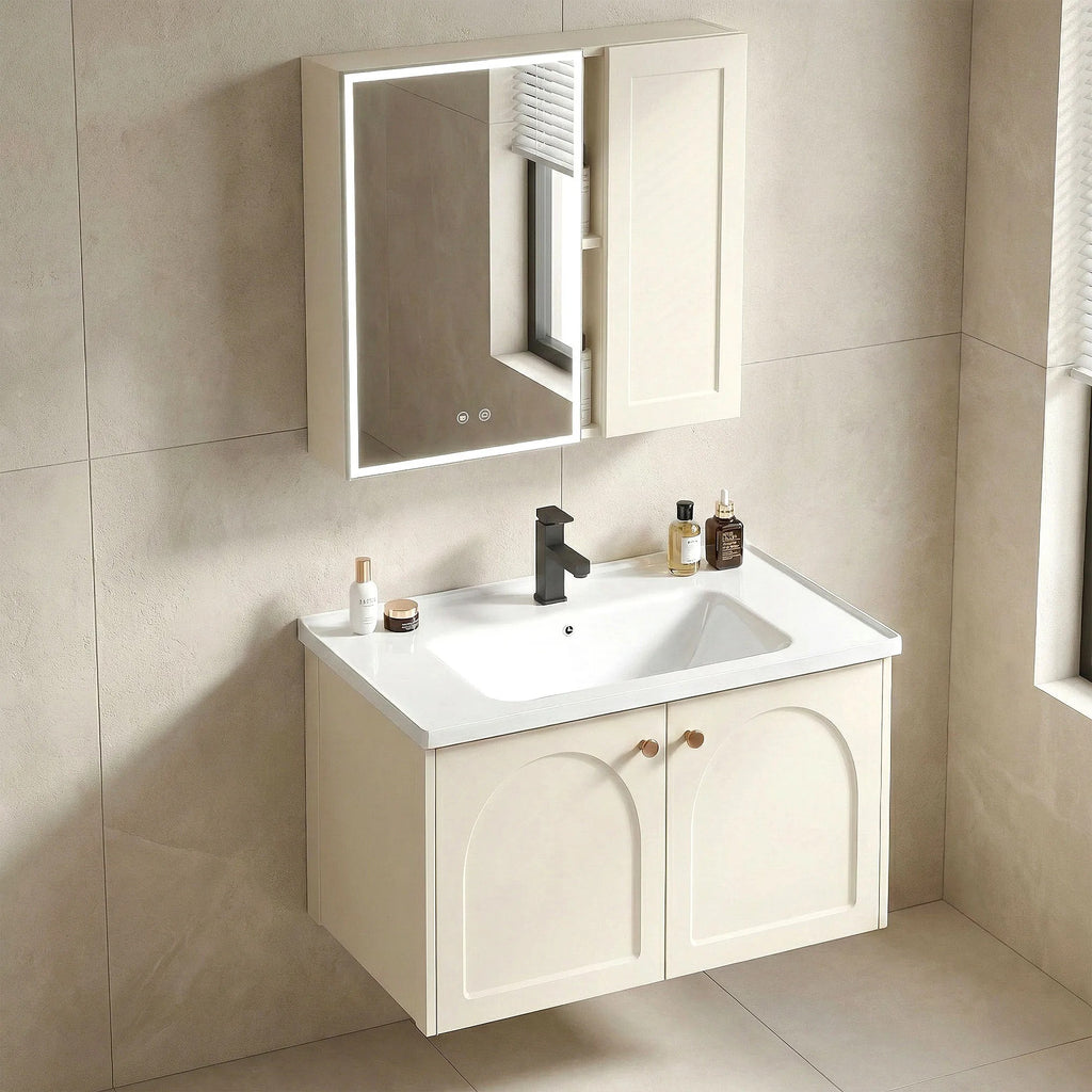 Súprava kúpeľňového nábytku s umývadlom Denver 60cm Creme  5