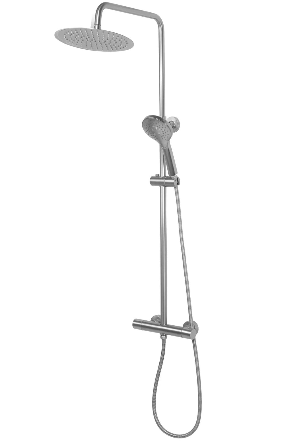 Sprchový set s termostatom REA VINCENT NICKEL BRUSH INOX  5