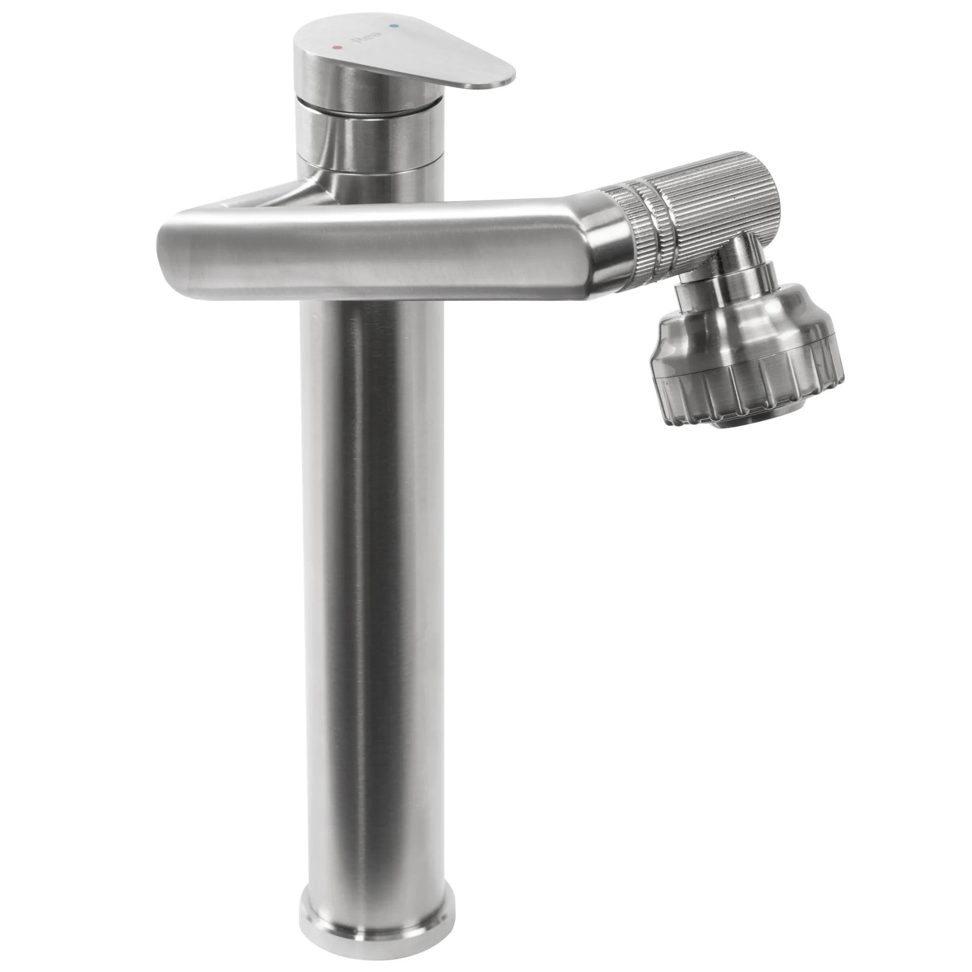 Koupelnová baterie REA PACO Nickel Brush INOX High  5