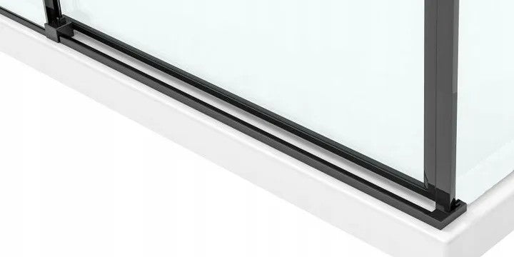 Sprchovací kút SOLAR BLACK MAT 100x80 S detským bazénom Savoy black 5