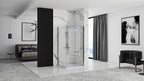 Sprchová kabína Rea Molier Chrom 90x90  5