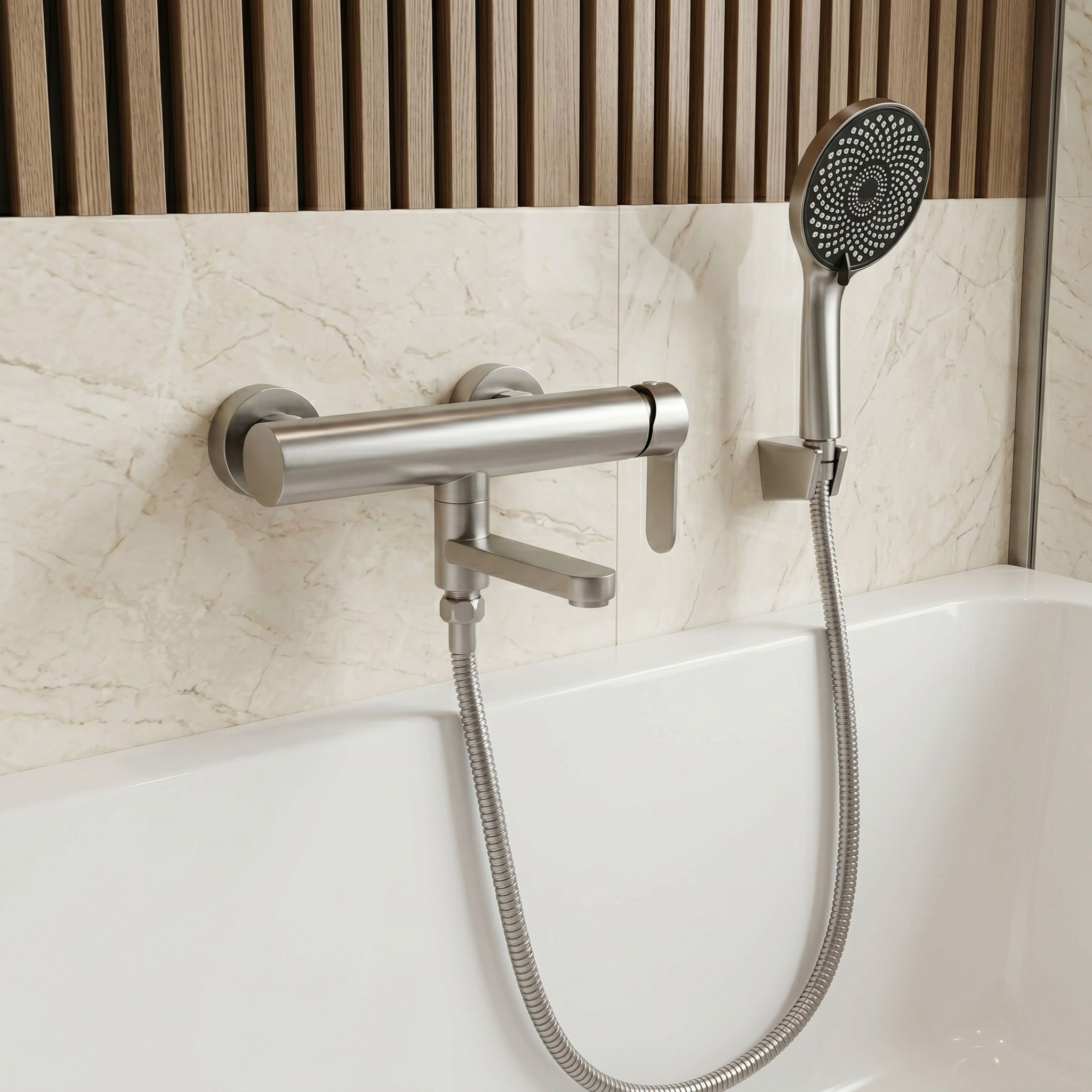 Vaňová batéria Rea Arcos Brushed Nickel  4