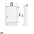 Súprava kúpeľňového nábytku s umývadlom Gama T25023 KJM 50CM  13