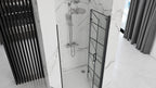Sprchové dvere Rea Molier 80 Black + profil  6