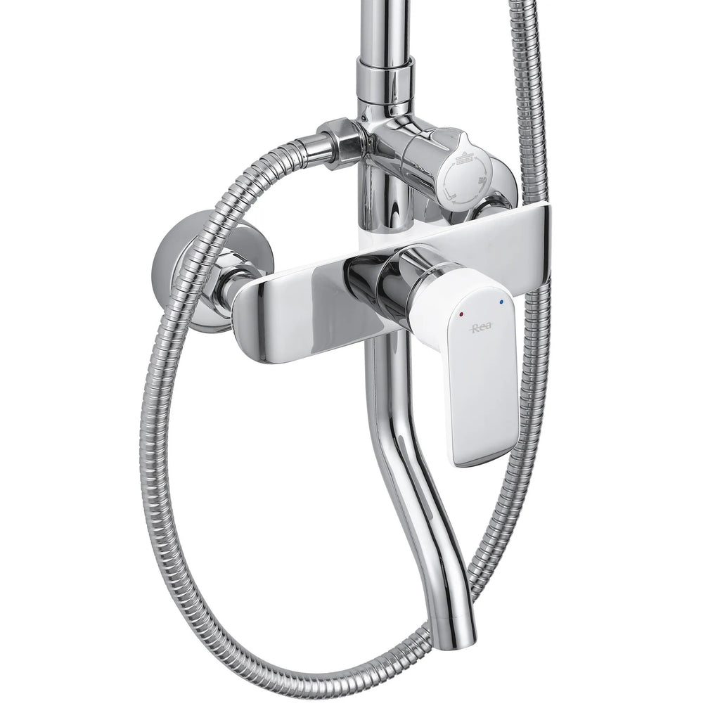 Sprchový set REA BLOOM WHITE CHROME  6
