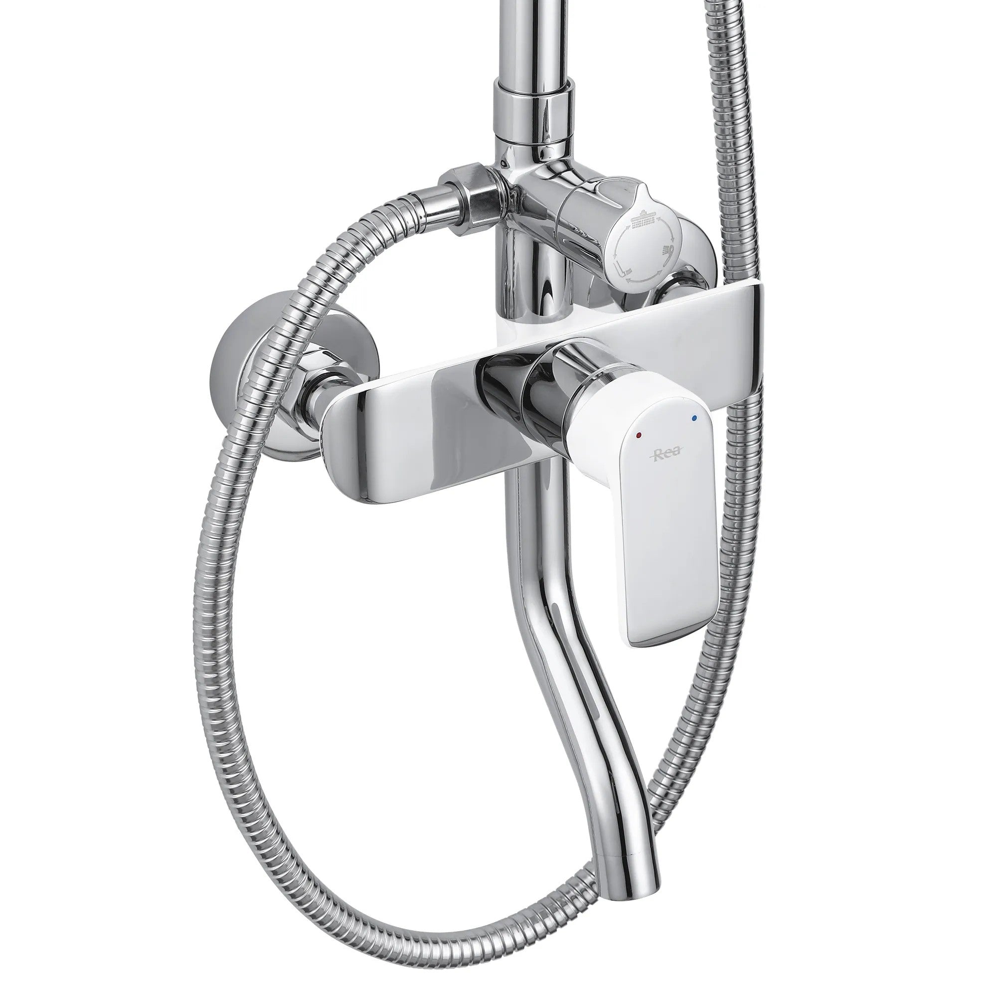 Sprchový set REA BLOOM WHITE CHROME  6