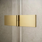 Sprchovací kút Rea Atlas 80x100 Brush Gold Pravá 6