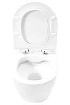 Sada WC misa + bidet CARTER WHITE, ZÁVESNÁ  6