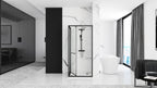 Sprchovací kút Rea Space In Black 80x100 S detským bazénom Savoy black 6