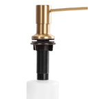 Zásobník na mydlo COPPER brush round  6