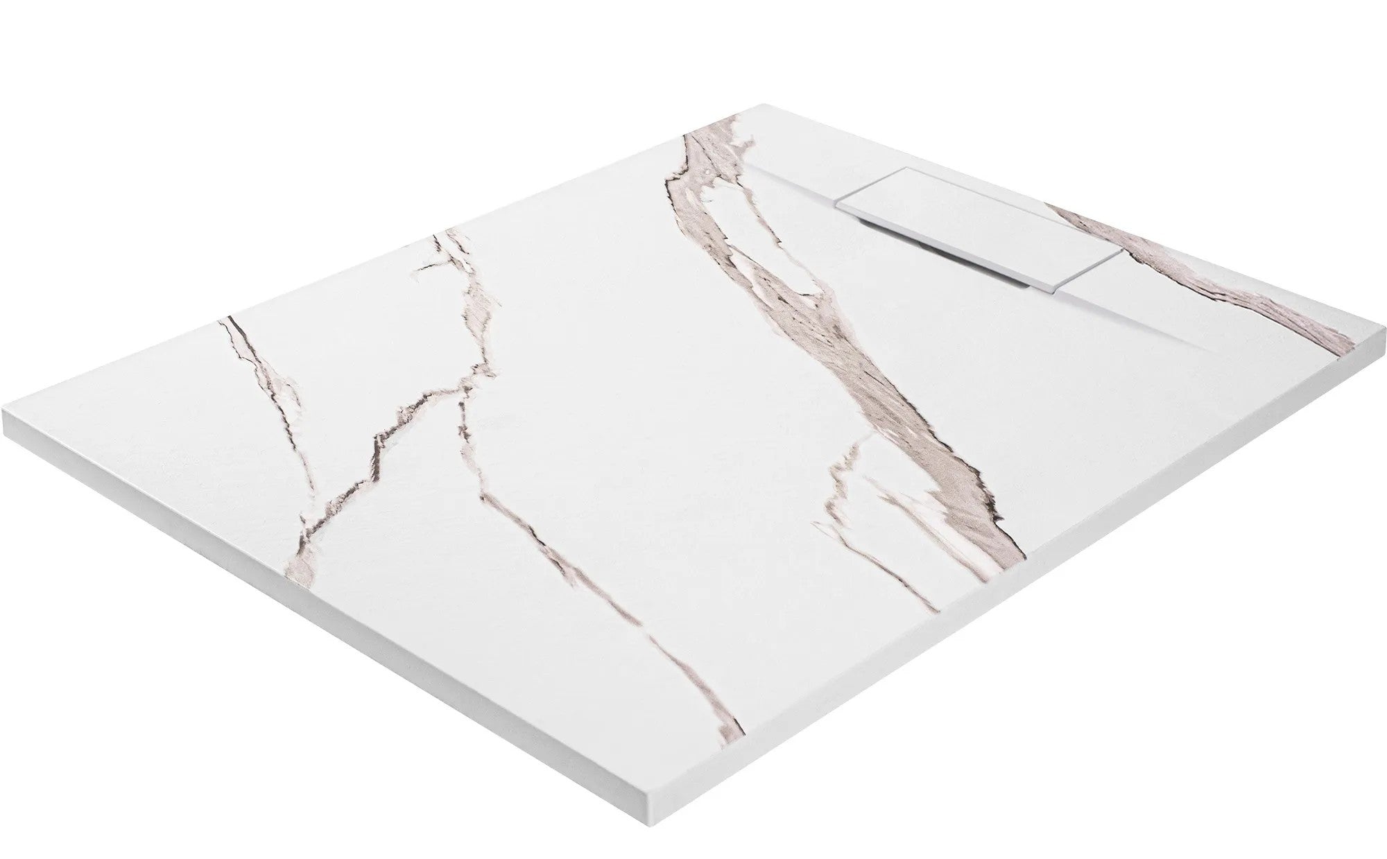 Sprchová vanička Bazalt CARRARA WHITE 90x120  6