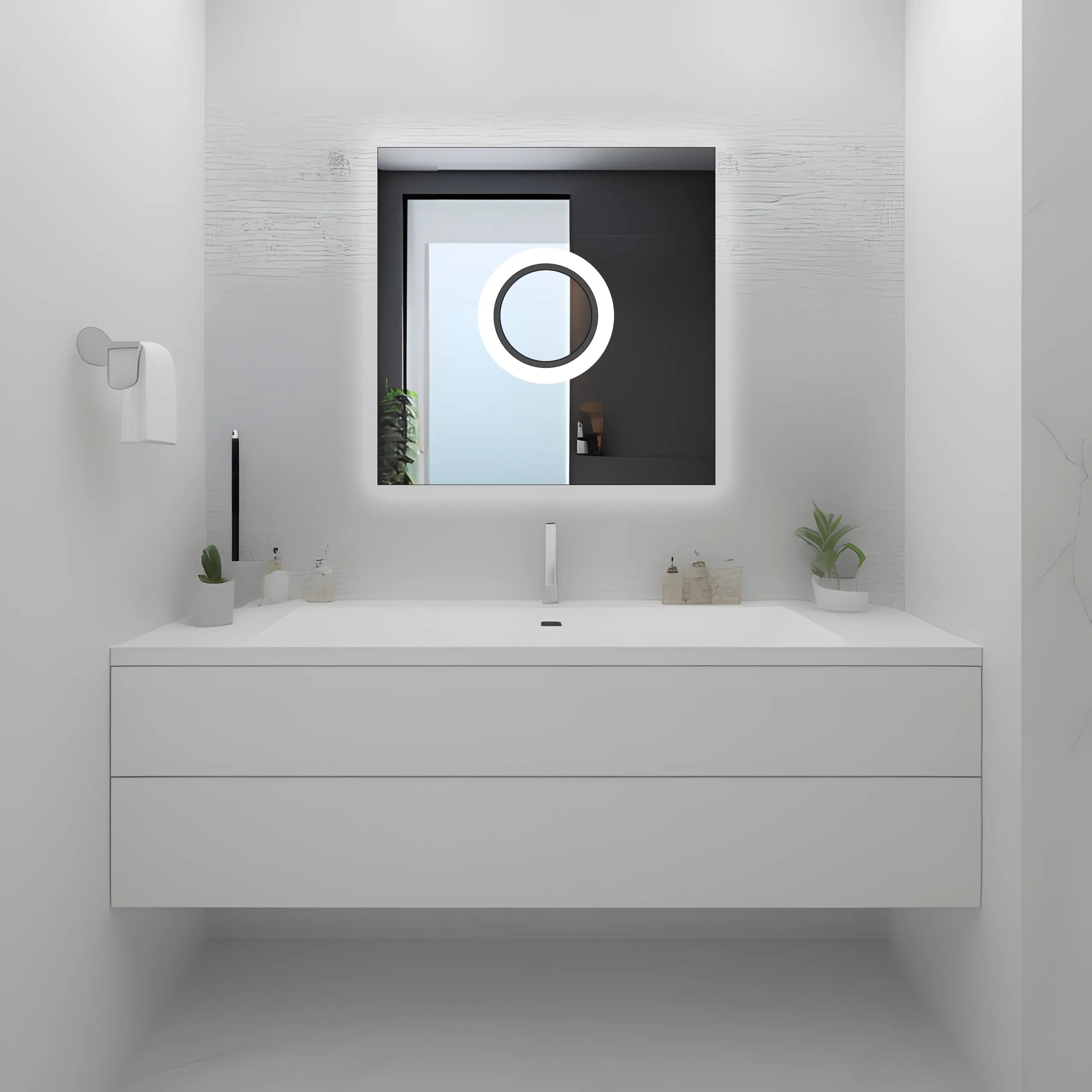Zrkadlo LED 60x60 YH-BL-12  6