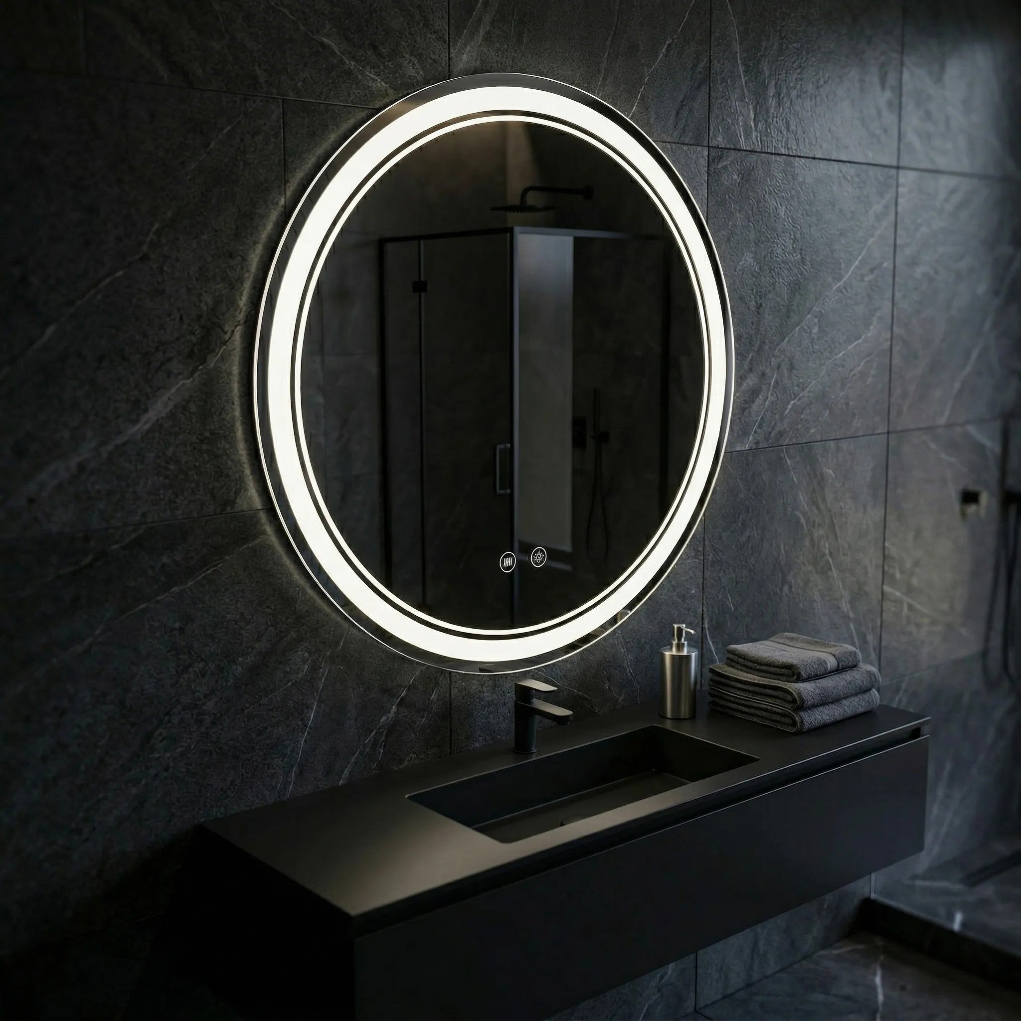 Zrkadlo LED SOFT 80  6